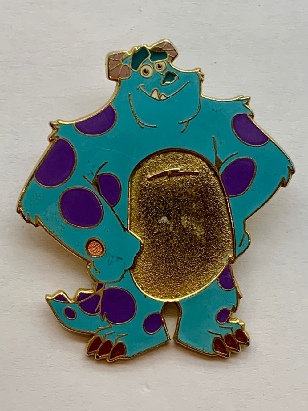 Vintage Disney Parks Pin Trading Pixar Monsters Inc. Sulley 2003 Lapel Pin